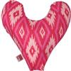 POWER INN Cuscino per petto Hope, circa 32 x 34 cm, per alleviare il dolore dopo mastectomia, morbido cuscino per avambraccio o ascelle, 100% cotone (rosso)
