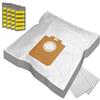 PakTrade Set 20 Sacchetti per Aspirapolvere + 20 Profumi + 2 Filtri per Philips FC 8137, FC 9102 Reach & Clean Specialist, FC 8600-8650 Expression, HR 8372 City-Line, FC 8382/01, FC 9301 SilentStar