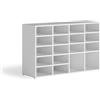 Vicco Scarpiera Lysander, Bianco, 104.2 x 65.5 cm