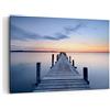 ARTTOR Stampe da Parete Moderne 100x70 cm Quadro su Tela Paesaggi Marino - 2508