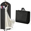 YUEXNKO Borsa Porta Abiti da Viaggio 60 * 165cm,Copriabiti Antipolvere Tessuto,Custodia Porta Abiti con Cerniera,Antipolvere,Impermeabile,Resistente AllUmidità, Inodore, Adatta per Abiti, Giacche, Viaggi