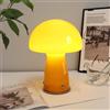 GUANSHAN Lampada Da Tavolo Fungo Lampada Da Comodino Di Stile Europeo Luce Di Notte Bauhaus Decorativa Lampada Da Tavolo Per Camera Da Letto, Soggiorno, Regalo Di Nozze