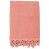 PARAMAISON Telo Mare Cotone 90x170 cm, con Frange, Asciugamani Spiaggia, Lettino| Rosa