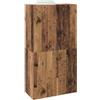vidaXL Mobile per Ufficio Legno Antico 60 x 32 x 115 cm, Armadio Ufficio, Design Rettangolare, Mobili Moderni per Spazi di Lavoro, Soluzioni di Stoccaggio Resistenti