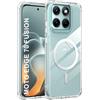 Fitudoos Cover per Motorola Moto Edge 70 Fusion, Compatibile Con MagSafe, Custodia protettiva antiurto per cellulare, anti-ingiallimento, anti-olio e anti-graffio Cover - Trasparente
