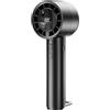 OUILA Mini Ventilatore Portatile, 3000mAh Ricaricabile a Batteria USB Ventilatore tascabile con 5 Livelli di Velocità per Ufficio, All'aperto, Digitale Nero