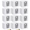 BUCOMTU 12 Sacchetti di Ricambi Compatibile con Roborock S8+/ S8 Pro Ultra/ S7 MaxV Ultra/ S7 Pro Ultra/ Q7+/ Q7 Max+/ Q8 Max+/ Q5 Pro+/T8,Sacchetti di Polvere per Roborock Q7 Aspirapolvere