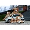 MAKOSAS Geant Orso di peluche 130 cm - Teddy Bear 51 inch - Bambino giocattolo orsacchiotto marrone - grande peluche orsetto - regalo di compleanno dei bambini per bambina ragazza fidanzata - morbido cuscino