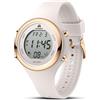 LN LENQIN Orologi da donna Orologi da donna Orologi sportivi cronografi impermeabili per donne Cinturino in silicone con luminescenza/data/settimana/mese