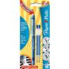 Paper Mate Replay Premium Penna Gel Cancellabile, Punta Media da 0,7 mm, Blu + 2 Refills