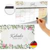 Finoly Calendario Magnetico Frigo 2026 Luglio 2026 - Dicembre 2027 | Calendario Mensile Planner Tedesco 2026 | Pianificatore Mensile Famiglia Frigofero 30x21 cm
