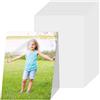 JRJRN Pellicole Laminanti Autoadesive A4-25 Fogli di Laminazione Autosigillanti Senza Macchina, Laminates Autoadesive Impermeabili Trasparente Lucida per Protezione dei Documenti Scheda Fotografica
