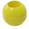 Generico Portapenne da scrivania in plastica, modello a sfera, misura diametro 11 centimetri con base curva che torna in equilibrio, fornito in confezione da 4 pezzi