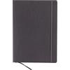 Fabriano Ecoqua Plus - Quaderno a punto 21,3 x 29,7 cm, formato A4, a righe, grigio