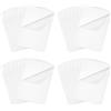 NBEADS 100pz 5 mil Buste Trasparenti in Plastica di Polipropilene, Fogli di Carta Plastificati per Plastificatrice A Caldo e Protezione Fotografica, 16x11cm