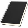 Yarotm Quaderno Spirale A4-1 Pezzi Righe Taccuino Appunti 28.5x21cm - A4 Notebook Quaderno Spirale - Quaderno a Righe 100GSM Carta - 240 Pagine Blocco Note Diario, Nero