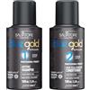 Salvatore Premium Blue Gold Premium 2 x 100 ml Pack - Levigatura per capelli