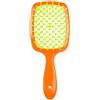 CHTKAGV Spazzola for capelli for cuoio capelluto for donne, strumento districante, strumenti for lo styling del salone(Orange Yollew)