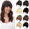Luxiremi Clip in Pony, extension per capelli da donna, colore marrone legno