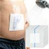 Cotchen 25 cerotti da doccia, impermeabili, grandi, con piastra centrale antiaderente, benda trasparente impermeabile, forte tenuta, per PICC-Line, peritonealcatetere PD, sonda PEG (25 pezzi, 26 x 26 cm)