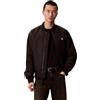 Calvin Klein Uomo Bomber Jeans Hero con Zip, Nero (Black), XXL