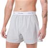 Calvin Klein Boxer Trad LV00NM2831 - Pantaloni da Notte da Uomo, Colore: Grigio (19471 Trail Stripe+TBD), S, Grigio (19471 Trail Stripe+TBD), S