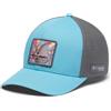 Columbia PFG Patch Mesh Ball cap, Brillantezza Vintage Blu/scorfano, M