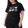 Levi's Perfect Tee Benitoite Cloud Dancer STRI T-Shirt Donna (Pacco da 1)