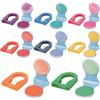 Generico Kit Colori Per Pellicce Di Animali Domestici - Set Tinta Per Pelo Di Animali, Tintura Temporanea Per Toelettatura | 8 Colori Cambiano Styling Animalis Arte Animale, Kit Di Applicazione Colore Tonalità