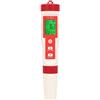 AYJYZHIAG Misuratore di pH/CL2/H2/ORP/temperatura, rilevatore Cloro, Tester Digitale 5 in 1 for la qualità dell'Acqua for Piscine, Acqua Potabile, Acquario(5 in 1)