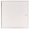 Heika Sportello di ispezione, bianco Softline The White Edition, con chiusura quadrata, 600 x 600 mm, per un montaggio a parete o a soffitto