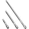 QWORK® 3 pezzi estensione per chiavi a bussola 3/8 pollici, 75 mm/150 mm/250 mm prolunga chiave a cricchetto in acciaio CR-V