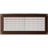 LIRAST 130x300mm Marrone Griglia di Ventilazione in Plastica - Griglie D'Aerazione
