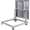 Sanluk Botola da pavimento per uso esterno 80 x 80 cm, Porta Pavimento Chiusino Sigillo Portello ispezione Botola ispezione