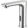 XJTNLB Rubinetto Sensore Bagno Spazzolato Miscelatore Bagno Lavabo Rubinetto Automatico con Sensore a Infrarossi