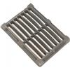 FEINZ Griglia in ghisa per camino, struttura compatta per piccole stufe | resistente alle alte temperature per combustione efficiente e uso prolungato, 210 x 150 mm