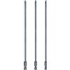 QUARKZMAN 3Pz #1 Punta Cacciavite Phillips PH1 1/4 Gambo Esagonale 8 (200mm) Lunga 0.16 Punta Magnetica a Croce Acciaio S2 Industriale per Cacciavite per Utensili Elettrici, Blu