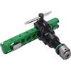 Hilitand Espansore a Cono Eccentrico Universale 45 Gradi Strumento per Svasare Tubi a Cricchetto 2 in 1 con Funzione di Trapano Manuale per Tubi in Rame e Alluminio 1/4in 5/16in 3/8in 1/2in 5/8in 3/4in