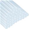 Diompirux 45 pezzi Ø 11 x 200 mm Colla a Caldo Bastoncini, Stick Colla a Caldo Trasparente per Pistola Colla a Caldo, Trasparente, Ad Asciugatura Rapida, per fai da te, tempo libero, artigianato