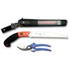 DUE BUOI KIT GIARDINAGGIO FORBICE MANICO PLASTICA 149/22 - SEGHETTO LAMA FISSA RS210/24