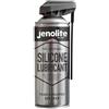 JENOLITE Spray Lubrificante al Silicone (500ml) con Cannuccia Intelligente | Lubrificante Multiuso | Resistente al Calore | Protezione per Tutte le Stagioni | Respinge Sporco e Umidità