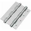 AZERODESIGN Cerniera a molla a doppia azione con molla con forza regolabile misure 180 mm di peso massimo per cerniera 20 kg consente di spingere la porta in entrambe le direzioni (INOX F6)