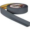 ProfiPVC Battiscopa Morbido in PVC Autoadesivo Sigillante 30x30mm 20m Antracite