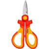 Ingco Forbici Professionali Isolate Elettricista Certificazione 1000V VDE/GS Acciaio Inossidabile Argento 15,5 cm