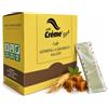 Caffè Crème Caffè al Ginseng e Caramello Salato, Bevanda solubile, 40 Stick Monodose da 11 g