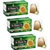 Sir Winston Tea® | Tè Verde Biologico Piantagioni Nilgiri - 3 x 20 Bustine di Tè (105 Gr) | BIO Tè Verde Indiano
