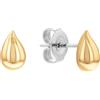 Calvin Klein Orecchini a Perno da Donna Collezione SCULPTURED DROPS in Oro Giallo - 35000071