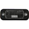 HELLA 2KA 003 738-057 Luce targa, Alogeno, 12V, Montaggio, interno/Raccordo a vite, colore diffusore luce cristallino, inferiore/posteriore/Esterno/elevata, Quantità 80