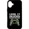 Level 17 Unlocked Awesome Since Custodia per iPhone 16 Plus Livello 17 sbloccato fantastico da allora