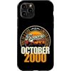 Jahrgang 2000 26. Geburtstag Awesome Custodia per iPhone 11 Pro Grande da ottobre 2000 26° compleanno frase 26 anni